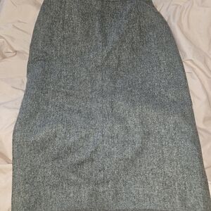 Chic Gray Pencil Skirt for Women